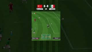 Turquia 1 vs 1 México shorts issproevolution2 juegos [upl. by Riccardo]