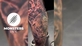 How to Apply Monsters Ink Snake Skin Tattoo Film [upl. by Clorinde]