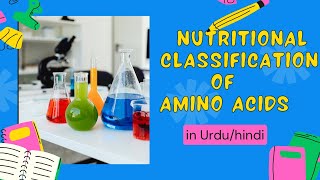 Nutritional classification of Amino Acidsby Satyanarayan Biochemistry [upl. by Dag794]