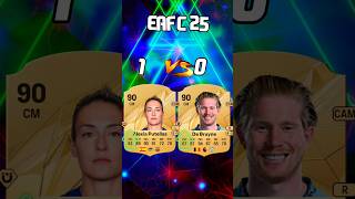 ALEXIA PUTELLAS VS DE BRUYNE IN EA FC 25 shorts eafc25 alexiaputellas debruyne [upl. by Persson]