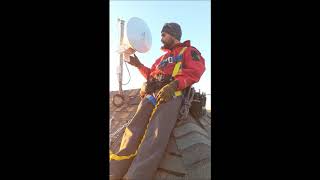 Ubiquiti Air Fiber Rocketdish Install [upl. by Gere271]