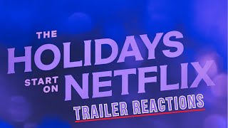 Netflix Holiday Movie Lineup 🎄 Trailer Reactions [upl. by Nyrehtak]