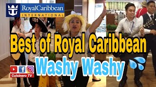 BEST OF ROYAL CARIBBEAN WASHY WASHY  washy washy crew [upl. by Tenom]