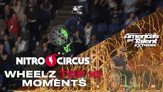 Aaron quotWheelzquot Fotheringham INSANE Wheelchair Athlete Top Moments in Nitro Circus History [upl. by Rucker67]