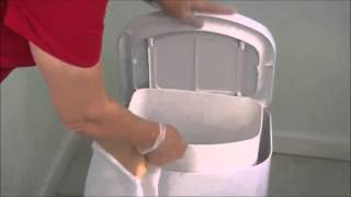 How The Adult Diaper Disposal Pail Works [upl. by Bury787]