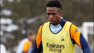 Venez a repris le chemin de l’entraînement avec le Real football realmadrid viniciusjr [upl. by Hsiri]