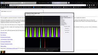 Falstad Quantum 1D [upl. by Loreen]