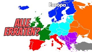 Schaffe ich es alle Länder in Europa zu benennen [upl. by Va150]