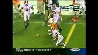 2002 19 Alabama vs 16 Tennessee Highlights [upl. by Lerej186]