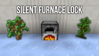 Minecraft Silent Furnace Lock [upl. by Faustena]