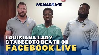 Louisiana lady stabbed to death on Facebook Live  US News  NewsRme [upl. by Haon]