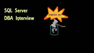 Funny SQL Server DBA Interview Part 3 [upl. by Trudy]