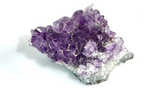 巴西原皮原礦紫肽晶簇Amethyst Rutilated QuartzCrystalArcadehk [upl. by Frederiksen]