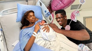 Moses Bliss Visit His Wife Marie In The Hospital As They Welcome Baby [upl. by Liagiba]