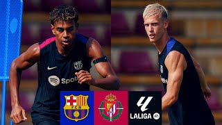 🔥 MATCH PREVIEW FC BARCELONA vs REAL VALLADOLID 🔥  LA LIGA 202425 [upl. by Afatsom805]