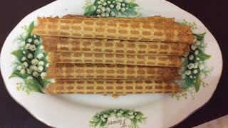 Вафельные трубочки  Самый вкусный рецепт вафельных трубочек [upl. by Eidoow129]