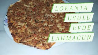 Evde Lahmacun yapmanın en kolay yolu👍  Lahmacun tarifi Lahmacun hamuru tarifi [upl. by Dugas]