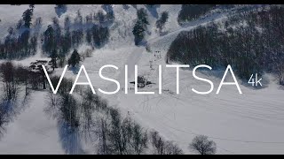 VASILITSA SKI CENTER  4K  ΧΙΟΝΟΔΡΟΜΙΚΟ ΚΕΝΤΡΟ ΒΑΣΙΛΙΤΣΑΣ  GREVENA  GREECE [upl. by Horan]