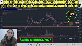 Mulai diakumulasi asing Potensi cuan 20 dari Swing trading saham Bluechip Undervalue Windress 2022 [upl. by Asirem]