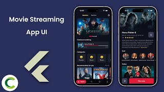 Movie Streaming App UI in Flutter  Netflix Clone in Flutter [upl. by Goddord272]