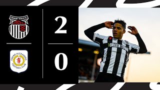 Grimsby Town v Crewe Alexandra  Highlights [upl. by Ravaj]