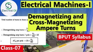 Calculation of Demagnetizing and Cross Magnetizing Ampere Turns [upl. by Eylrac]