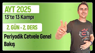 🎯 PERİYODİK CETVEL I GRUP I PERİYOT I BLOK I 2Gün 2 Ders  46 Günde AYT Kimya Kampı  2025 [upl. by Leontine]