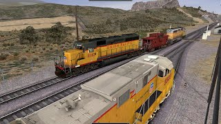 Rail Simulator Cajon Pass Route Summit Start UP SD402  Kuju 2007 [upl. by Etam252]