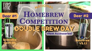 EP 165 2024 National Homebrew Competition Double Brew Day New Recirculation Arm amp Sparge Setup [upl. by Adam]