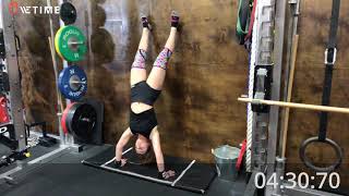 2019 Crossfit Open 193 Erica Schryer Girls 1415 Division [upl. by Llenrahc594]