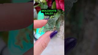 HUGE Moldavite Sale 40 Off on the Moldavite collection SALE good thru 1013moldavite crystals [upl. by Ozneral]