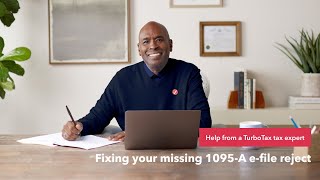 How to fix your missing 1095A efile reject  TurboTax Support Video [upl. by Lamaaj]