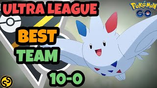 Top Rank 1 Togekiss Team is Unbeatable in Ultra League Pokemon Go Battle League [upl. by Dlaner]