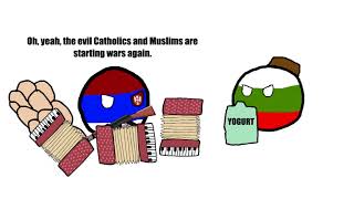 Amino Polandball App  Balkan Peace Meeting 2 [upl. by Pacien]