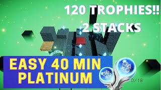 Tilting Tiles 100 Platinum Walkthrough  Trophy amp Achievement Guide [upl. by Cleave411]