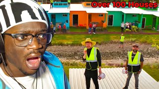 Mr Beast Built OVER 100 Houses For People In Need [upl. by Mercola]