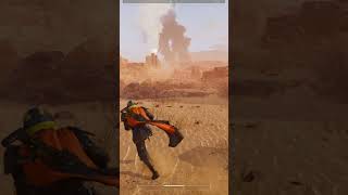 Democracy Drops assive Explosion in Helldivers 2 gaming helldivers2 gamingshorts coopgaming [upl. by Shalom]