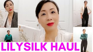 NOT SPONSORED LILYSILK REVIEWTRY ON [upl. by Ellersick]