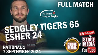 Sedgley Tigers v Esher 7 September 2024 [upl. by Htiduj]