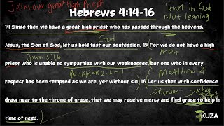 Soma  Hebrews 41416  Jesus our Great High Priest [upl. by Kirbee]