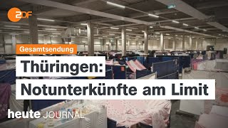 heute journal vom 060324 Notunterkünfte am Limit Hungersnot in Gaza Super Tuesday english [upl. by Thanasi65]