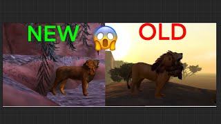 Ultimate lion simulator VS Ultimate lion simulator 2 TRAILERS COMPARED Improved re upload [upl. by Nerw]