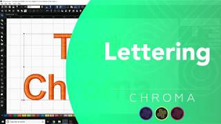 Lettering and Editing Text Inspire Plus and Luxe  Chroma Digitizing Software [upl. by Pascha]