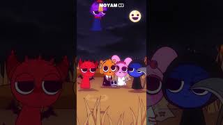 Sprunki Spooky Family 4  Incredibox Sprunki  MOYAM ANIMATION [upl. by Bassett]