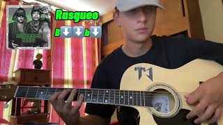 Natanael Cano  BZRP Music Sessions 59  “Entre Las De 20”  Tutorial  Acordes  Rasgueo [upl. by Rinum]