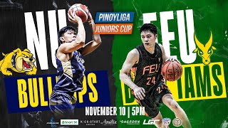 PINOYLIGA JUNIORS CUP  NU BULLPUPS VS FEU BABY TAMS [upl. by Notaes]