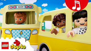 WHEELS ON THE BUS 🚌 More Nursery Rhymes  LEGO DUPLO  Kids Songs  Cartoon for Kids [upl. by Adnaluoy]