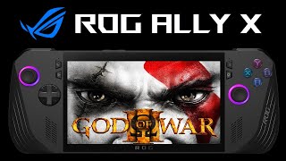 God of War 3 ROG ALLY X  PS3 Emulation  RPCS3 [upl. by Briscoe]