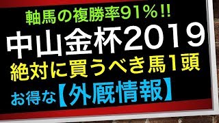 中山金杯2019【絶対に買うべき馬1頭】お得な【外厩情報】 [upl. by Dalston]