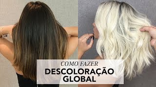 Descoloração Global Como Fazer [upl. by Alodee]